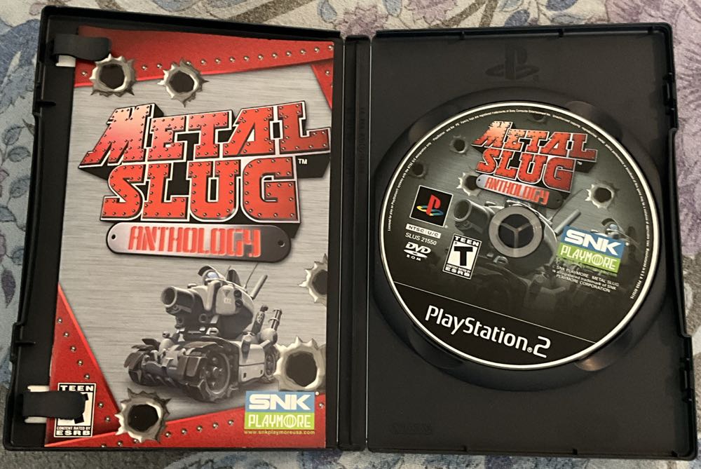 Metal Slug: Anthology - Sony PlayStation 2 (PS2) (SNK Playmore - 2) video game collectible [Barcode 828862200198] - Main Image 6