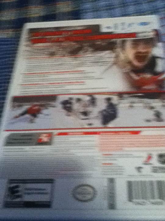 NHL 2K10 - Nintendo Wii (2K Sports - 4) video game collectible [Barcode 710425346590] - Main Image 2