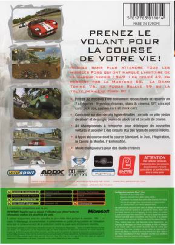 FORD RACING 2 - Microsoft Xbox (1-2) video game collectible [Barcode 5017783011814] - Main Image 2