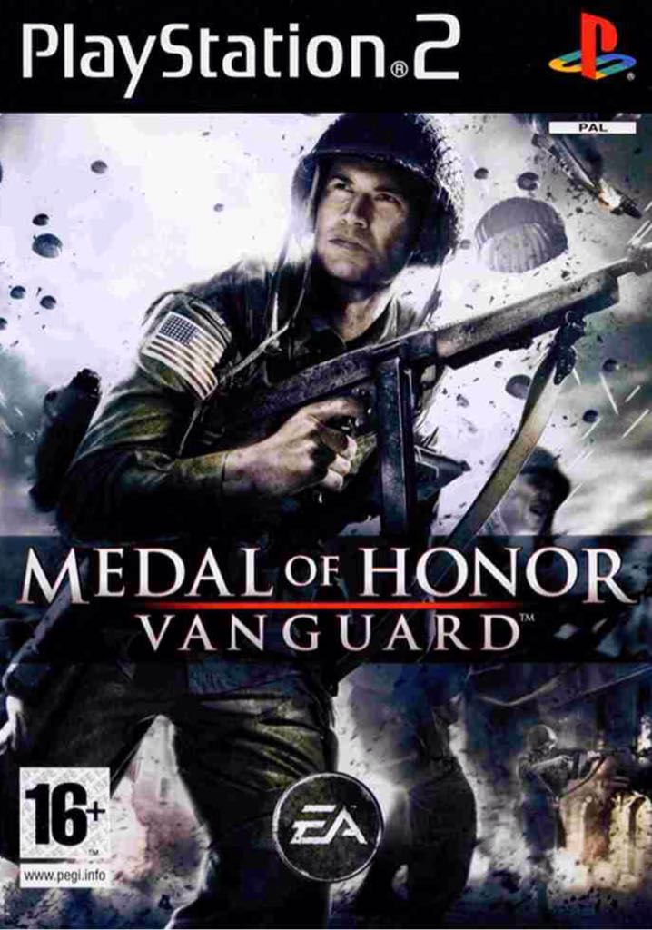 MEDAL OF HONOR: VANGUARD - Sony PlayStation 2 (PS2) ((EA) Electronic Arts) video game collectible - Main Image 1