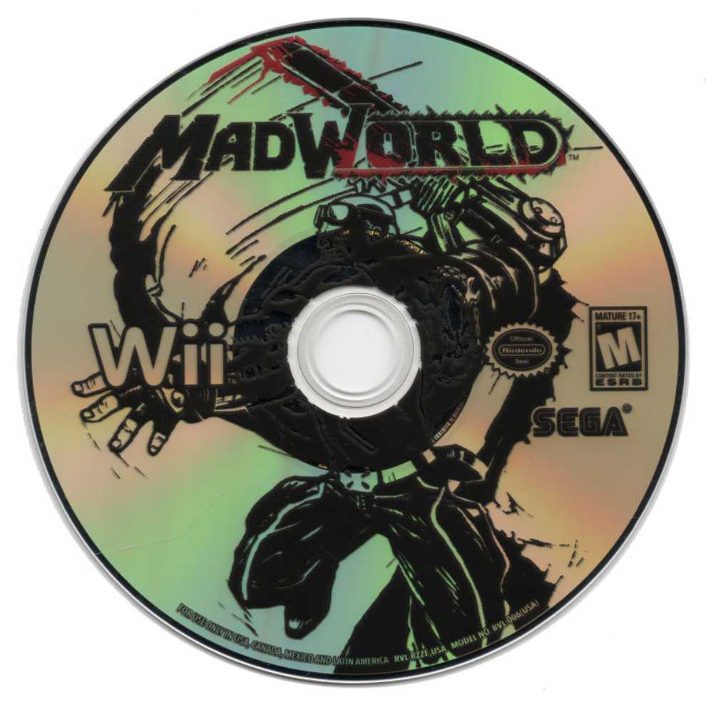 MadWorld - Nintendo Wii (Sega - 2) video game collectible [Barcode 010086650198] - Main Image 3