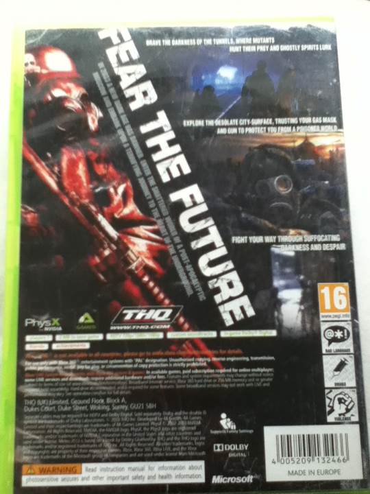 Metro 2033 - Microsoft Xbox 360 (THQ - 1) video game collectible [Barcode 4005209132466] - Main Image 2
