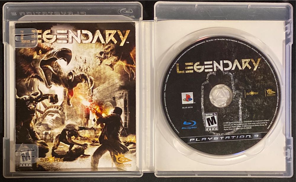 Legendary - Sony PlayStation 3 (PS3) (Gamecock - 1) video game collectible [Barcode 899163001159] - Main Image 3