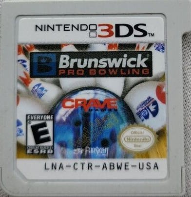 Brunswick Pro Bowling - Nintendo 3DS (Crave Games - 1) video game collectible [Barcode 650008501230] - Main Image 3