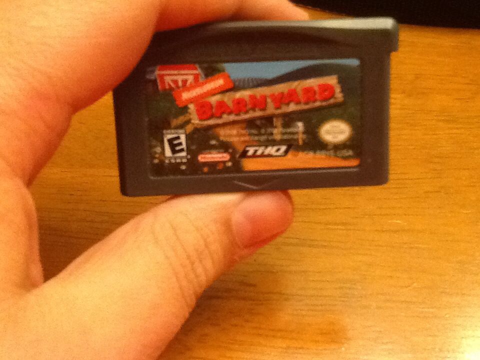 BARNYARD - Nintendo Game Boy Advance (GBA) video game collectible - Main Image 1