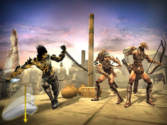 Prince of Persia: Rival Swords - Nintendo Wii (Ubisoft) video game collectible [Barcode 3307210248473] - Main Image 3