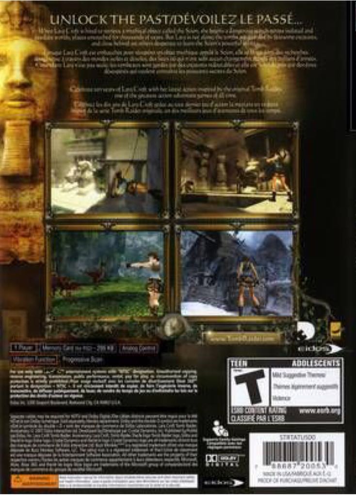 Tomb Raider: Anniversary - Collectors Edition - Sony PlayStation 2 (PS2) (Eidos Interactive - 1) video game collectible [Barcode 5021290030718] - Main Image 2