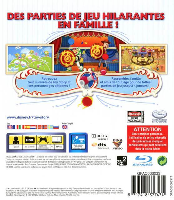 Disney Pixar - Toy Story Mania - Sony PlayStation 3 (PS3) video game collectible [Barcode 8717418379247] - Main Image 2