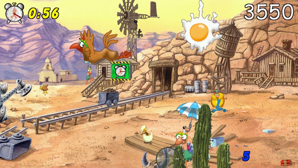 Chicken Shoot - Nintendo Wii (Zoo Games - 2) video game collectible [Barcode 802068101350] - Main Image 4