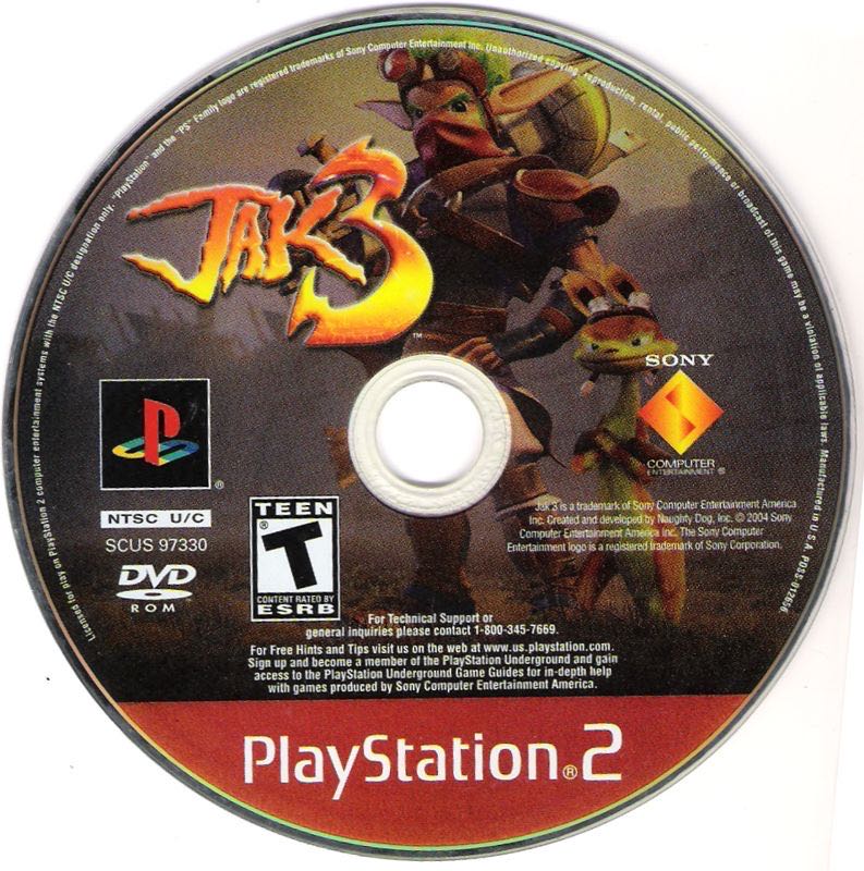 Jak 3 - Sony PlayStation 2 (PS2) (Sony Computer Entertainnent) video game collectible [Barcode 554556575] - Main Image 3