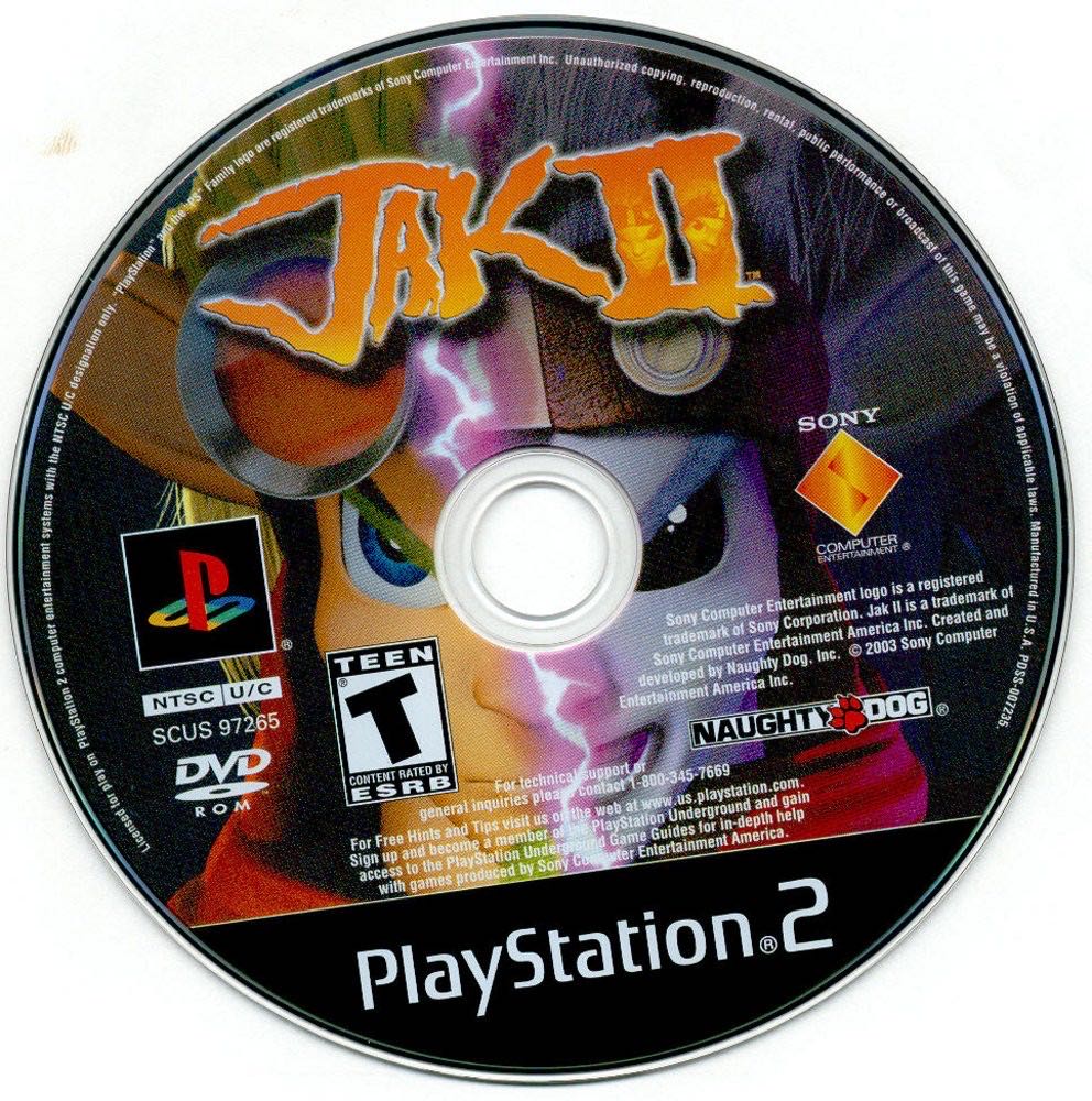 Jak II - Sony PlayStation 2 (PS2) (Sony Computer Entertainment - 1) video game collectible [Barcode 711719637417] - Main Image 3