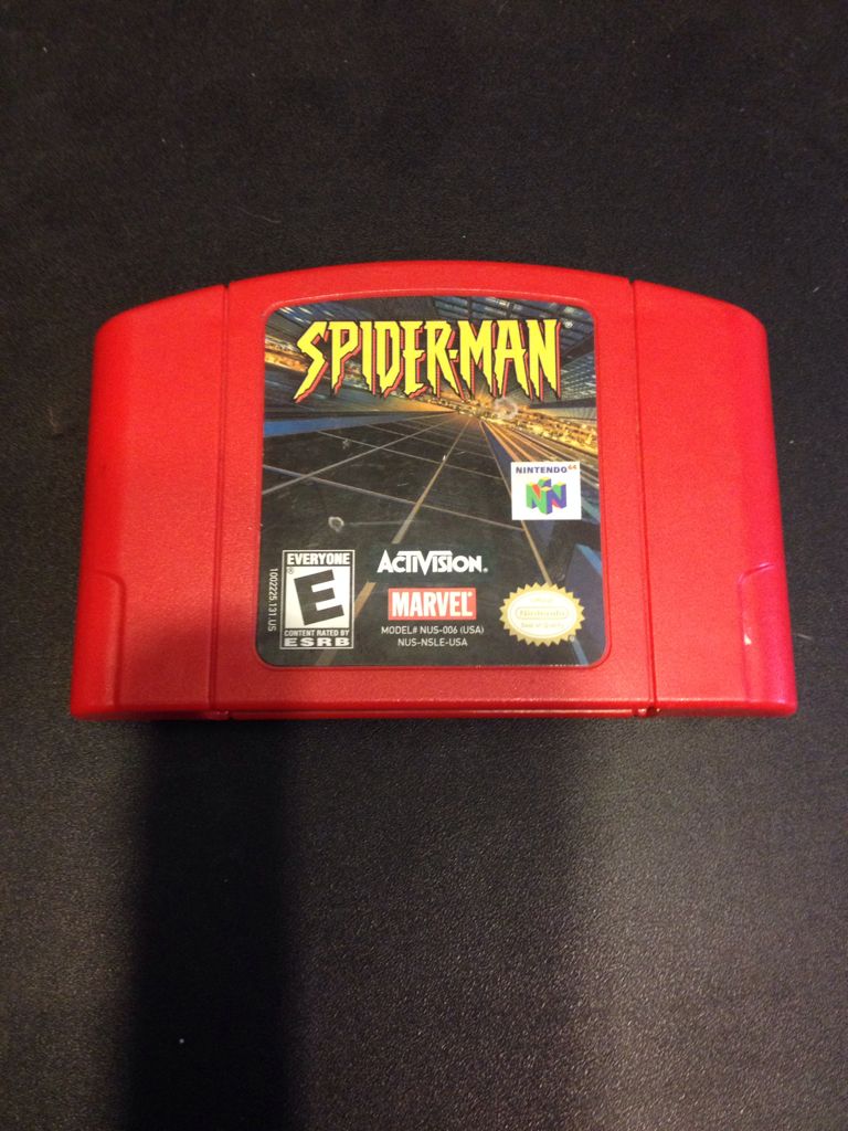 SPIDERMAN (loose) - Nintendo 64 (N64) (Nintendo) video game collectible - Main Image 1