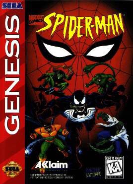 SPIDERMAN - Sega Genesis (Mega Drive) video game collectible - Main Image 1