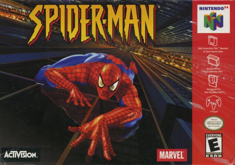 SPIDERMAN  - Nintendo 64 (N64) video game collectible - Main Image 1