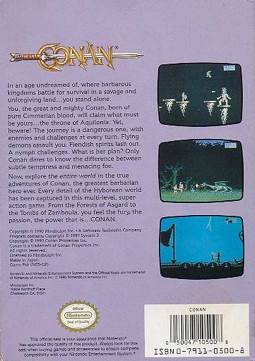 CONAN - Nintendo Entertainment System (NES) video game collectible - Main Image 2