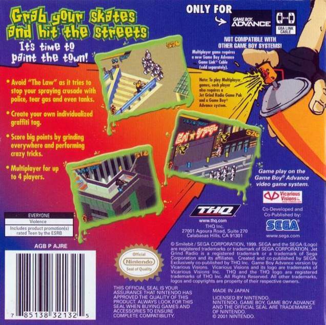 Jet Set Radio - Microsoft Xbox 360 video game collectible [Barcode 3546430106389] - Main Image 2