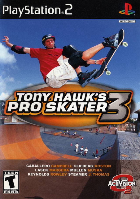 Tony Hawks Pro Skater 3 - Sony PlayStation 2 (PS2) video game collectible - Main Image 1