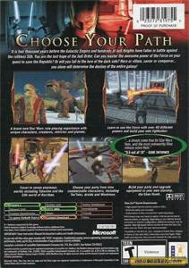 Star Wars Knights of the Old Republic - Microsoft Xbox (LucasArts - 1) video game collectible [Barcode 023272997182] - Main Image 2