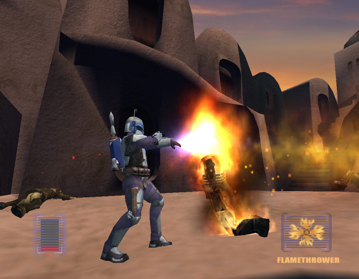 Star Wars: Bounty Hunter - Nintendo GameCube (LucasArts - 1) video game collectible [Barcode 023272659585] - Main Image 4