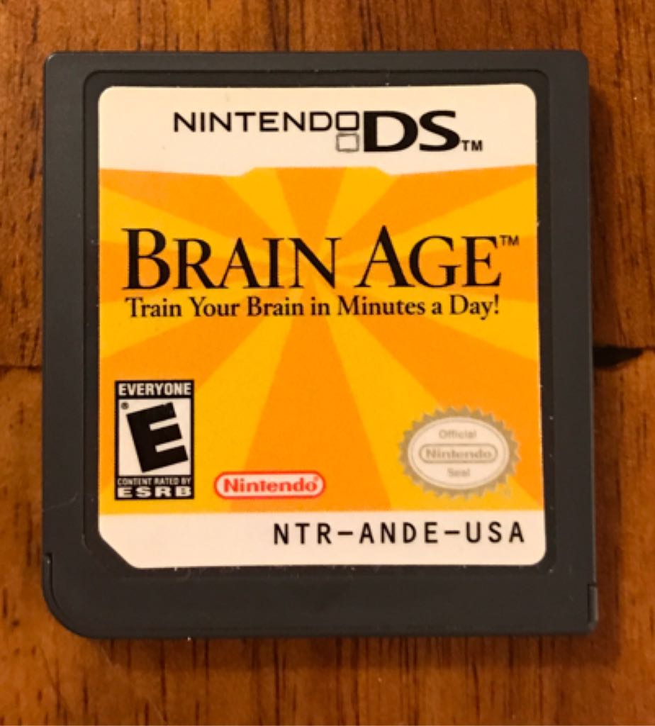 Brain Age - Nintendo DS (Nintendo - 1) video game collectible [Barcode 0045496737122] - Main Image 2