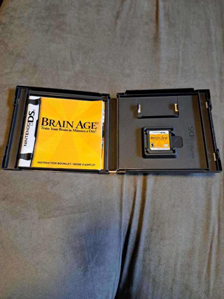 Brain Age - Nintendo DS (Nintendo - 4) video game collectible [Barcode 045496737139] - Main Image 3