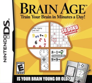 Brain Age - Nintendo DS (Nintendo - 16) video game collectible [Barcode 6011196140085] - Main Image 1