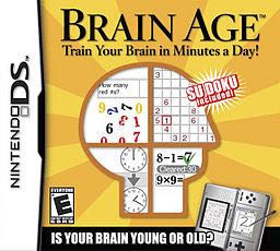 Brain Age - Nintendo DS video game collectible - Main Image 1