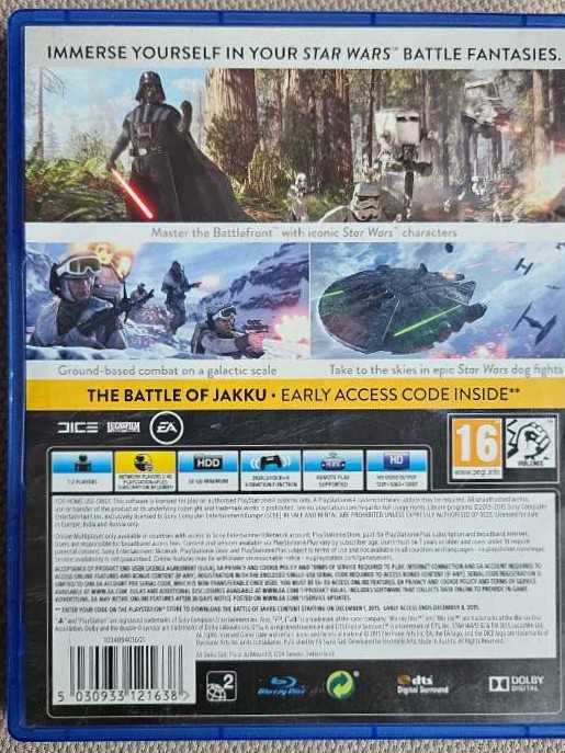 Star Wars: Battlefront - Sony PlayStation 4 (PS4) ((EA) Electronic Arts - 1-2) video game collectible [Barcode 5030933121638] - Main Image 3