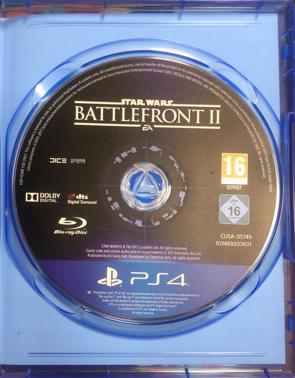 Star Wars Battlefront II - Sony PlayStation 4 (PS4) ((EA) Electronic Arts - 1) video game collectible [Barcode 5030941121613] - Main Image 3