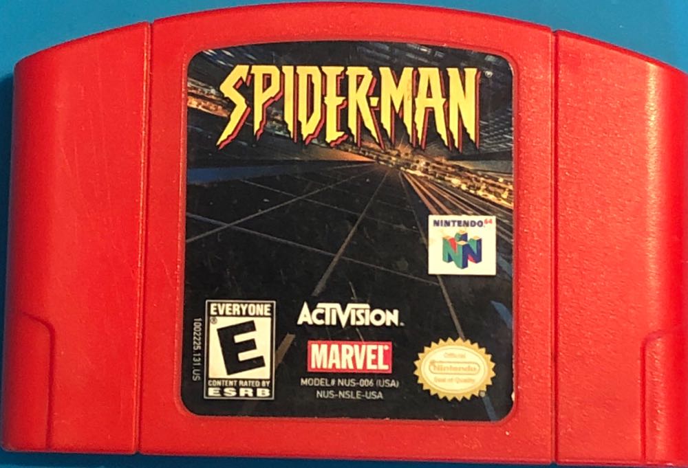 Spider-Man - Nintendo 64 (N64) (Activision - 1) video game collectible [Barcode 019966010169] - Main Image 3