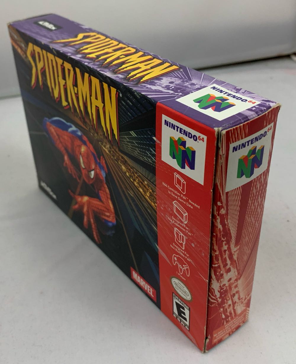 Spider-Man - Nintendo 64 (N64) (1) video game collectible [Barcode 047875122253] - Main Image 4