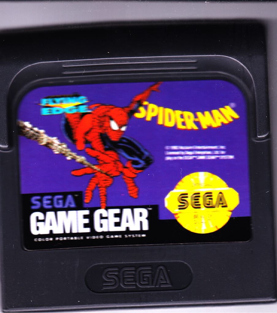 Spider-Man - Sega Game Gear (Flying Edge - 1) video game collectible [Barcode 741062112019] - Main Image 2