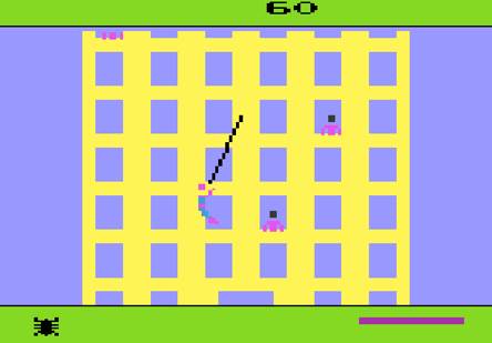 Spider-Man - Atari 2600 (Parker Brothers) video game collectible - Main Image 2