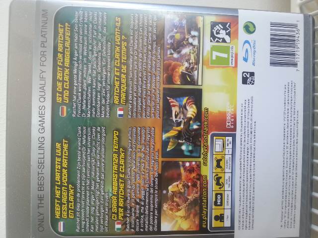 Ratchet & Clank: A Crack in Time (PS3 Essentials) - Sony PlayStation 3 (PS3) (Insommiac Games) video game collectible [Barcode 711719249252] - Main Image 2