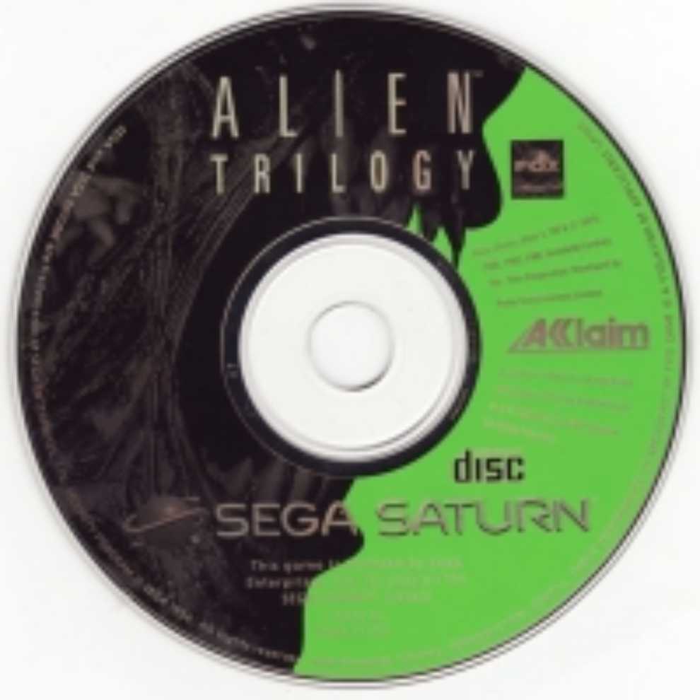 Alien Trilogy - Sega Saturn (Acclaim Entertainment - 1) video game collectible [Barcode 021481820116] - Main Image 3
