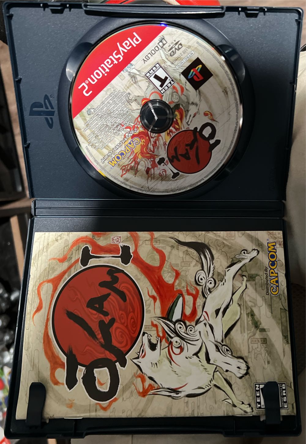 Okami - Sony PlayStation 2 (PS2) (Capcom - 1) video game collectible [Barcode 013388260591] - Main Image 3