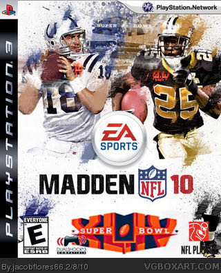 Madden NFL 10 - Sony PlayStation 3 (PS3) (Electronic Arts - 4) video game collectible [Barcode 014633190236] - Main Image 4