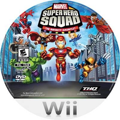 Marvel Super Hero Squad - Nintendo Wii (THQ - 4) video game collectible [Barcode 4005209125888] - Main Image 2