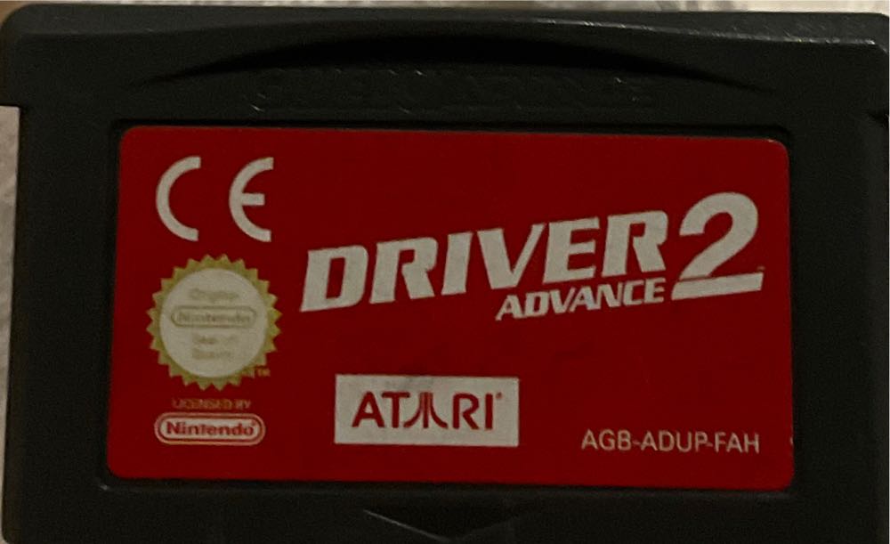 Driver 2 - Nintendo Game Boy Advance (GBA) video game collectible - Main Image 2