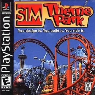 Sim Theme Park - Sony PlayStation video game collectible [Barcode 01463140347] - Main Image 1