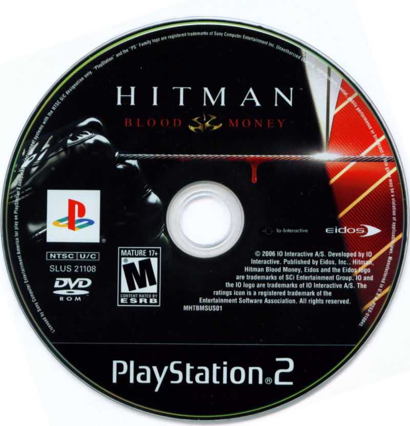 Hitman Blood Money - Sony PlayStation 2 (PS2) (Eidos, Inc. - 1) video game collectible [Barcode 5021290024700] - Main Image 3