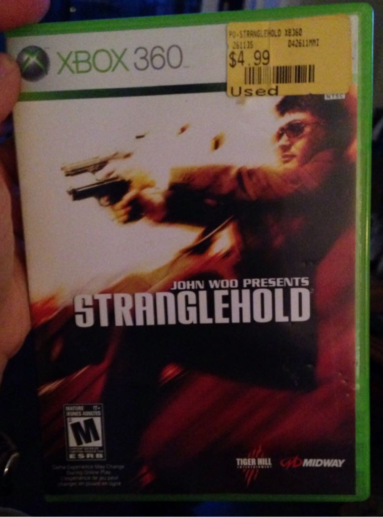 John Woo Presents Stranglehold - Microsoft Xbox 360 video game collectible - Main Image 1