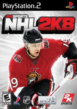 NHL 2K8 - Sony PlayStation 2 (PS2) (2K Sports - 8) video game collectible [Barcode 71042537228] - Main Image 1