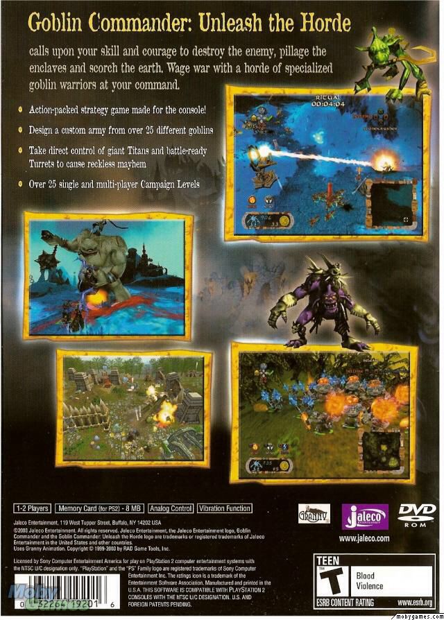 Goblin Commander - Nintendo GameCube video game collectible [Barcode 5060070410234] - Main Image 2