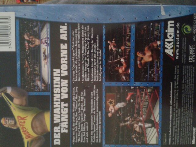 Legends Of Wrestling 1 - Microsoft Xbox (Acclaim - 4) video game collectible [Barcode 3455194026539] - Main Image 2