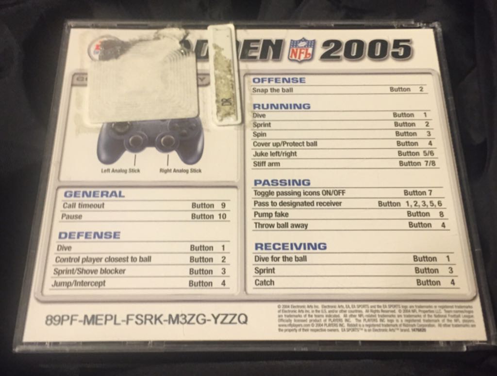 Madden NFL 2005 - PC video game collectible - Main Image 2