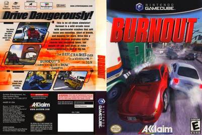 Burnout - Sony PlayStation 2 (PS2) (Acclaim Entertainment - 2) video game collectible [Barcode 021481232902] - Main Image 2