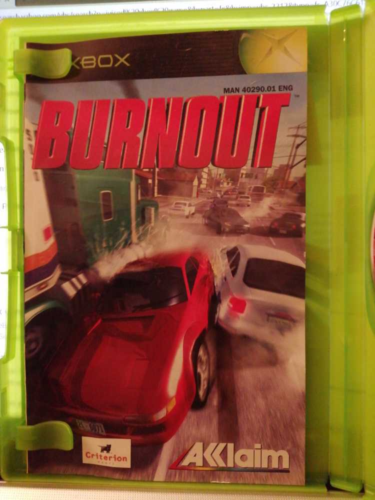 Burnout - Microsoft Xbox (Criterion Games - 1-2) video game collectible [Barcode 3455194029011] - Main Image 4