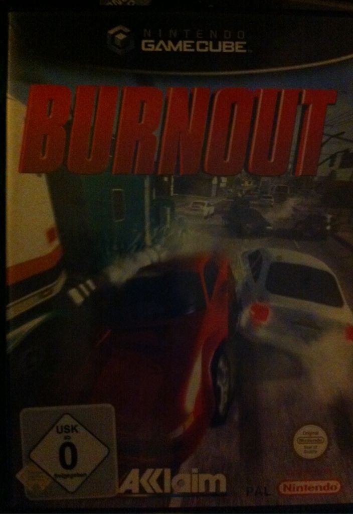 Burnout - Nintendo GameCube (Aklaim) video game collectible - Main Image 1