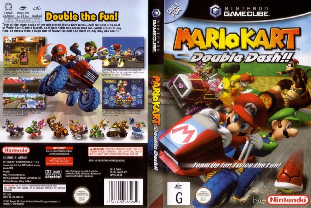 Mario Kart: Double Dash - Nintendo GameCube video game collectible - Main Image 2